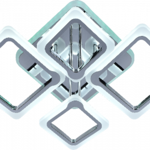 Люстра світлодіодна акрілова Sirius LI8850/4A CR (RGB) 92W+10W