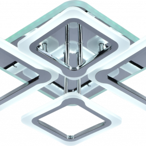 Люстра світлодіодна акрілова Sirius LI8850/4A CR (RGB) 92W+10W