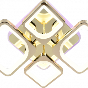 Люстра світлодіодна акрілова Sirius MX10005/2+2 FGD (RGB) 112W+8W