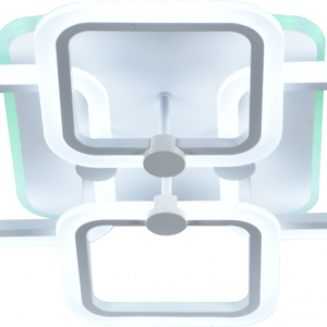 Люстра світлодіодна акрілова Sirius LI8867/4 WH (RGB) 108W+10W