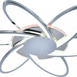 Люстра світлодіодна акрілова Sirius MX10014/6C CR (RGB) 144W+8W