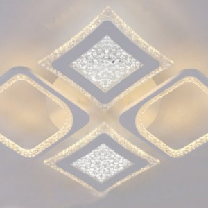 Люстра світлодіодна акрілова Sirius 39560-2+2А