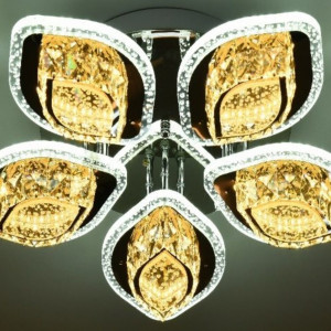 Люстра світлодіодна акрілова Sirius Ш 55512/5 170W