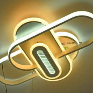 Люстра світлодіодна акрілова Sirius Ш 55519 154W