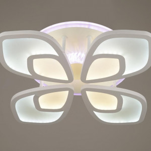 Люстра світлодіодна акрилова Sirius B VH0041/4 (135W+6W RGB)