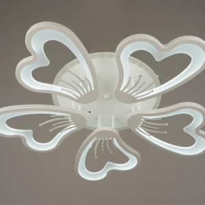 Люстра світлодіодна акрілова Sirius B YH225/5 78W+12W RGB