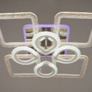 Люстра світлодіодна акрілова Sirius B YH235/4+4 160W+18W RGB