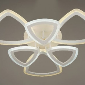 Люстра світлодіодна акрілова Sirius B YH223/3+3 126W