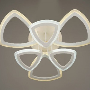 Люстра світлодіодна акрілова Sirius B YH223/3+3 126W