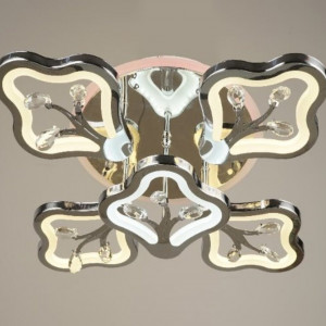 Люстра світлодіодна акрилова Sirius B YH237/5 110W+16W