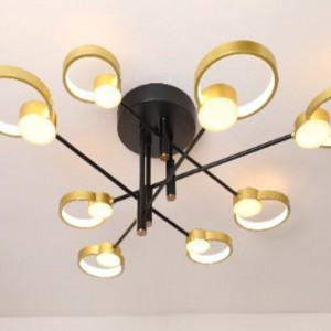 Люстра світлодіодна акрилова Sirius Ш 1312/8 (80W)