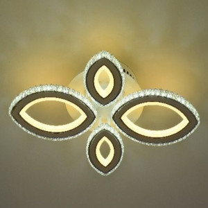 Люстра світлодіодна акрілова Sirius Ш 55573/2+2 (160W)