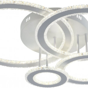 Люстра світлодіодна акрілова Sirius LI8416/4C WH (RGB) 260W+10W