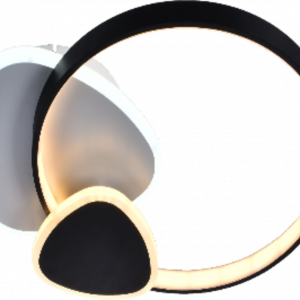 Люстра світлодіодна акрілова Sirius C7036/550A WH+BK 100W