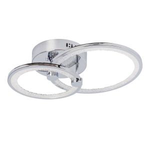 Люстра світлодіодна акрілова Sirius LI8878/2C CR 64W