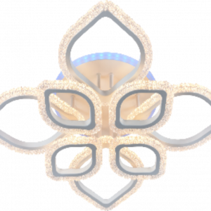 Люстра світлодіодна акрілова Sirius LI8407/4+4A WH (RGB) 152W+8W