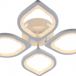 Люстра світлодіодна акрілова Sirius LI8409/4B WH 80W