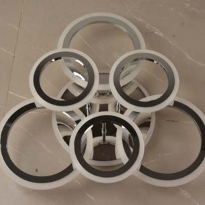 Люстра світлодіодна акрілова Sirius Л 7726/3+3 (154W)