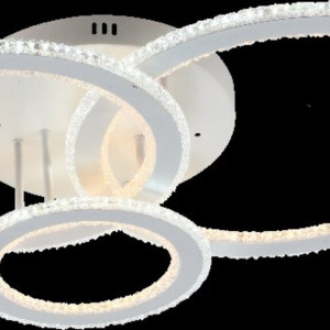 Люстра світлодіодна акрілова Sirius LI8416/3C WH (206W)