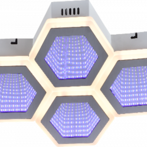 Люстра світлодіодна акрілова Sirius LI8894/4B WH (72W+64W)