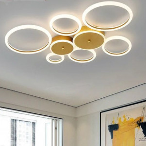 Світлодіодні акрилові люстра Sirius N 3837 GD