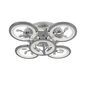 Люстра світлодіодна акрілова Sirius B YH238/5 126W