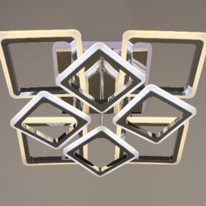 Люстра світлодіодна акрілова Sirius B YH311/4+4 202W