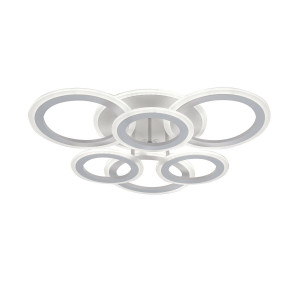 Люстра світлодіодна акрілова Sirius Л 7725/3+3 (154W)