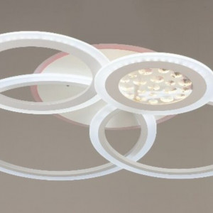 Люстра світлодіодна акрілова Sirius B YH334/4 138W