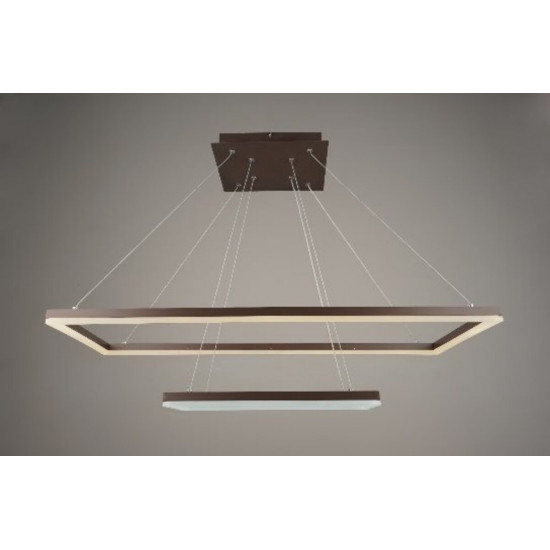 Люстра світлодіодна акрілова Sirius B Y1627/2 144W  фото № 2