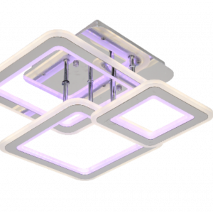 Люстра світлодіодна акрілова Sirius N 5187/2+1 162W
