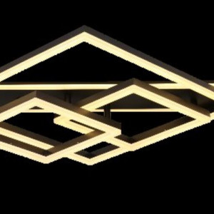 Люстра світлодіодна акрілова Sirius N 5189/400+200*2 (172W)