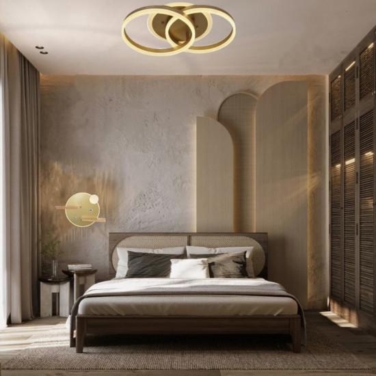 Люстра світлодіодна акрілова Sirius N 5206-300*2 (100W)  фото № 3