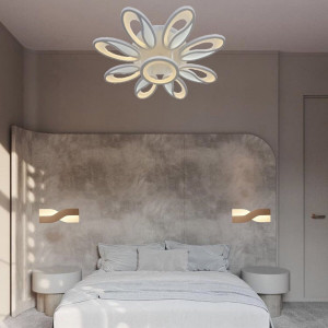 Люстра світлодіодна акрілова Sirius N 6605-8+1 (144W)