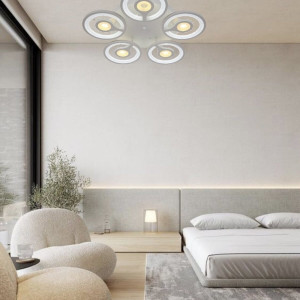 Люстра світлодіодна акрілова Sirius N 7011-5 (110W)