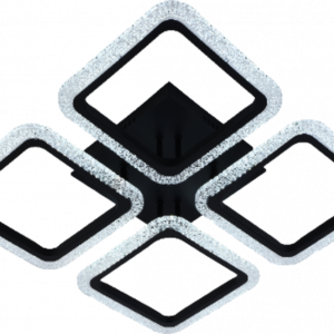 Люстра світлодіодна акрілова Sirius LI8899/4A BK (112W)