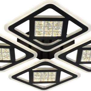 Люстра світлодіодна акрілова Sirius LI8859/4A BK (176W)