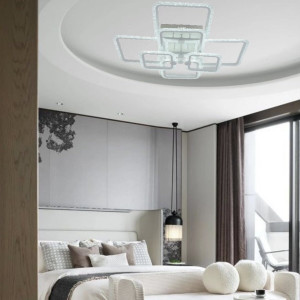 Люстра світлодіодна акрілова Sirius LI8872/8 WH 244W