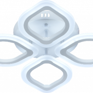 Люстра світлодіодна акрілова Sirius LI8838/4B WH (56W)