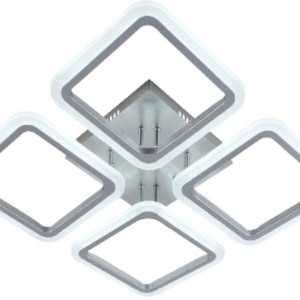 Люстра світлодіодна акрилова Sirius LI8822/4A MATT SILVER (112W)