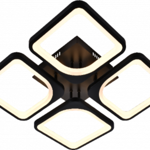 Люстра світлодіодна акрілова Sirius MX10005/4A BK (136W)