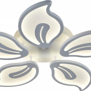 Люстра світлодіодна акрілова Sirius MX10017/5 WH (120W)