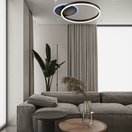 Люстра світлодіодна акрілова Sirius DK5851/1 COF (RGB) 50W+8W  фото № 6