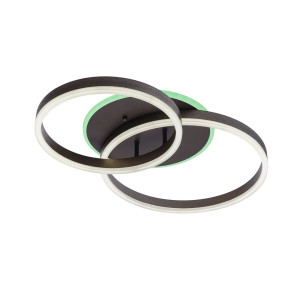 Люстра світлодіодна акрілова Sirius DK5851/2 COF (RGB) 88W+8W