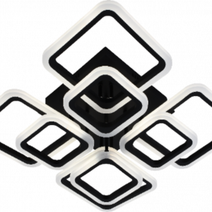 Люстра світлодіодна акрілова Sirius LI8822/4+4B BK (176W)