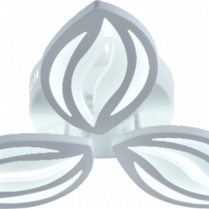 Люстра світлодіодна акрілова Sirius LI8515/3 WH (60W)