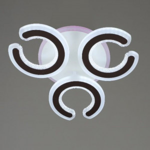 Люстра світлодіодна акрілова Sirius B S2034/3 84W+12W