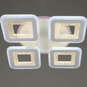 Люстра світлодіодна акрілова Sirius B S2037/4 152W+16W