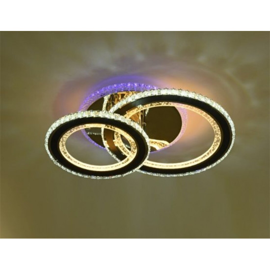 Люстра світлодіодна акрилова Sirius Ш 55658/2 (112W)  фото № 7