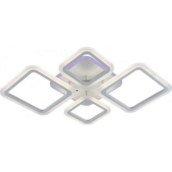 Люстра світлодіодна акрілова Sirius LI8822/2+2 WH (RGB) 88W+8W Зображення №4 Люстра світлодіодна акрілова Sirius LI8822/2+2 WH (RGB) 88W+8W фото № 4
